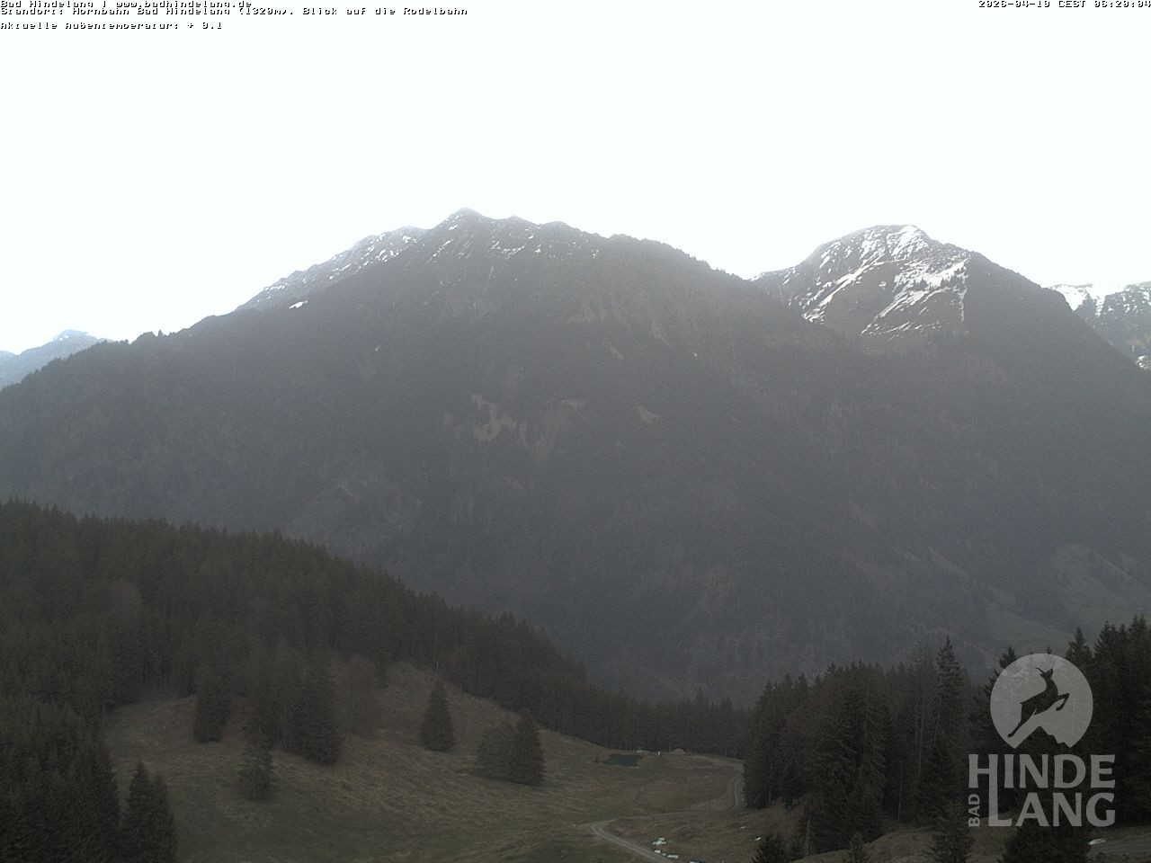 Archiv Foto Webcam Blick auf Hornalp