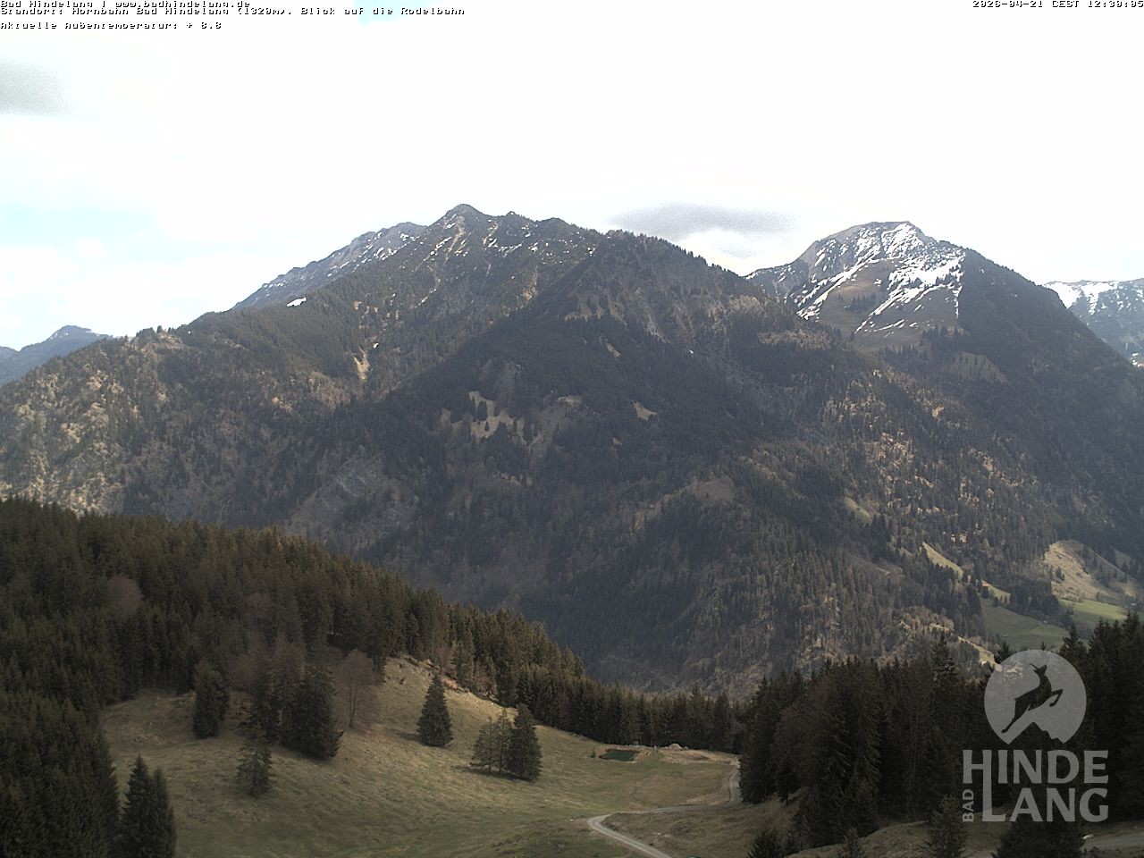 Archived image Webcam Bergstation Hahnenbahn Hindelang
