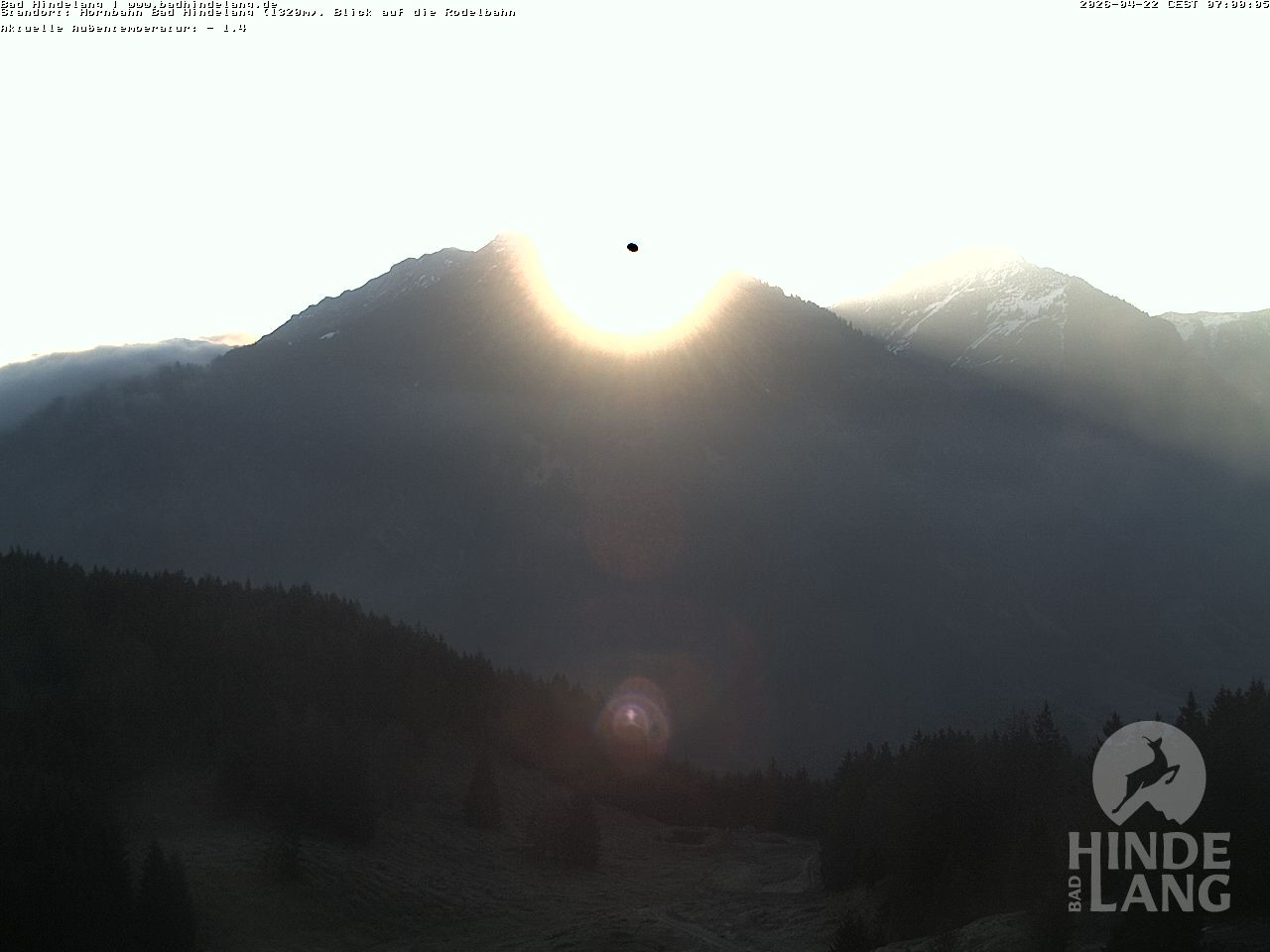Archiv Foto Webcam Blick auf Hornalp