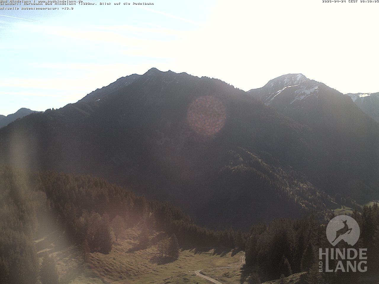 Archiv Foto Webcam Blick auf Hornalp