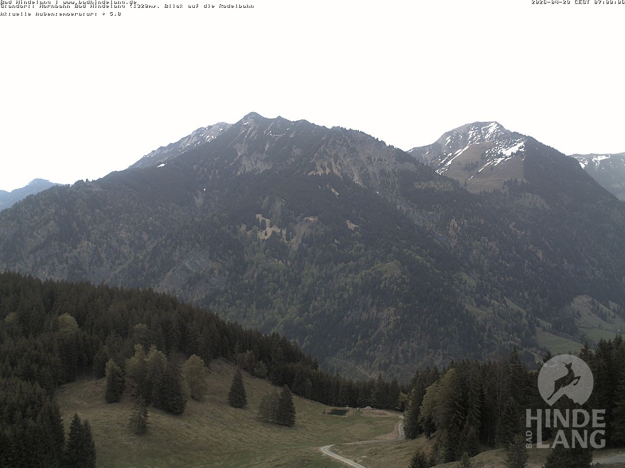 Archiv Foto Webcam Blick auf Hornalp