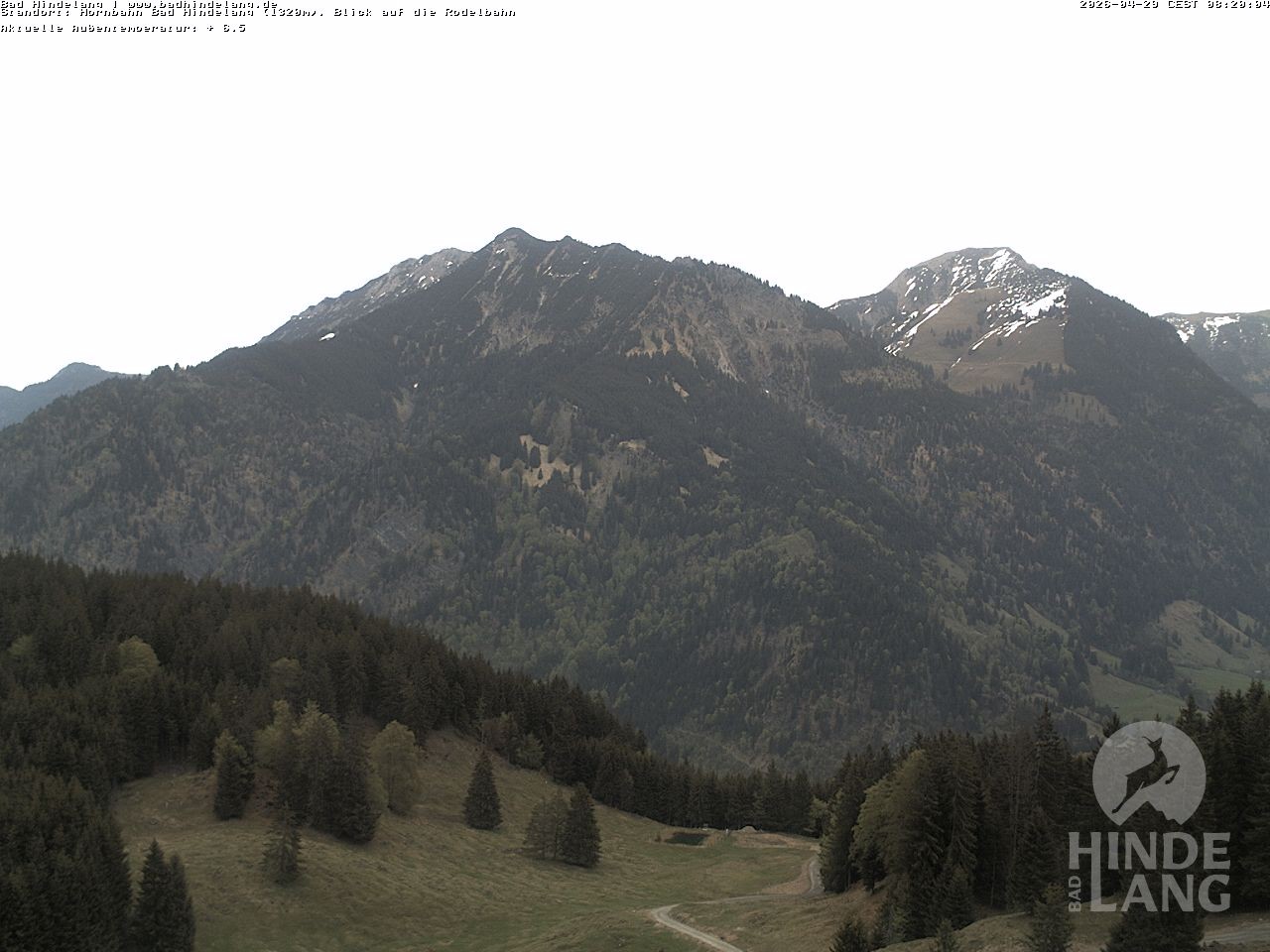 Archiv Foto Webcam Blick auf Hornalp