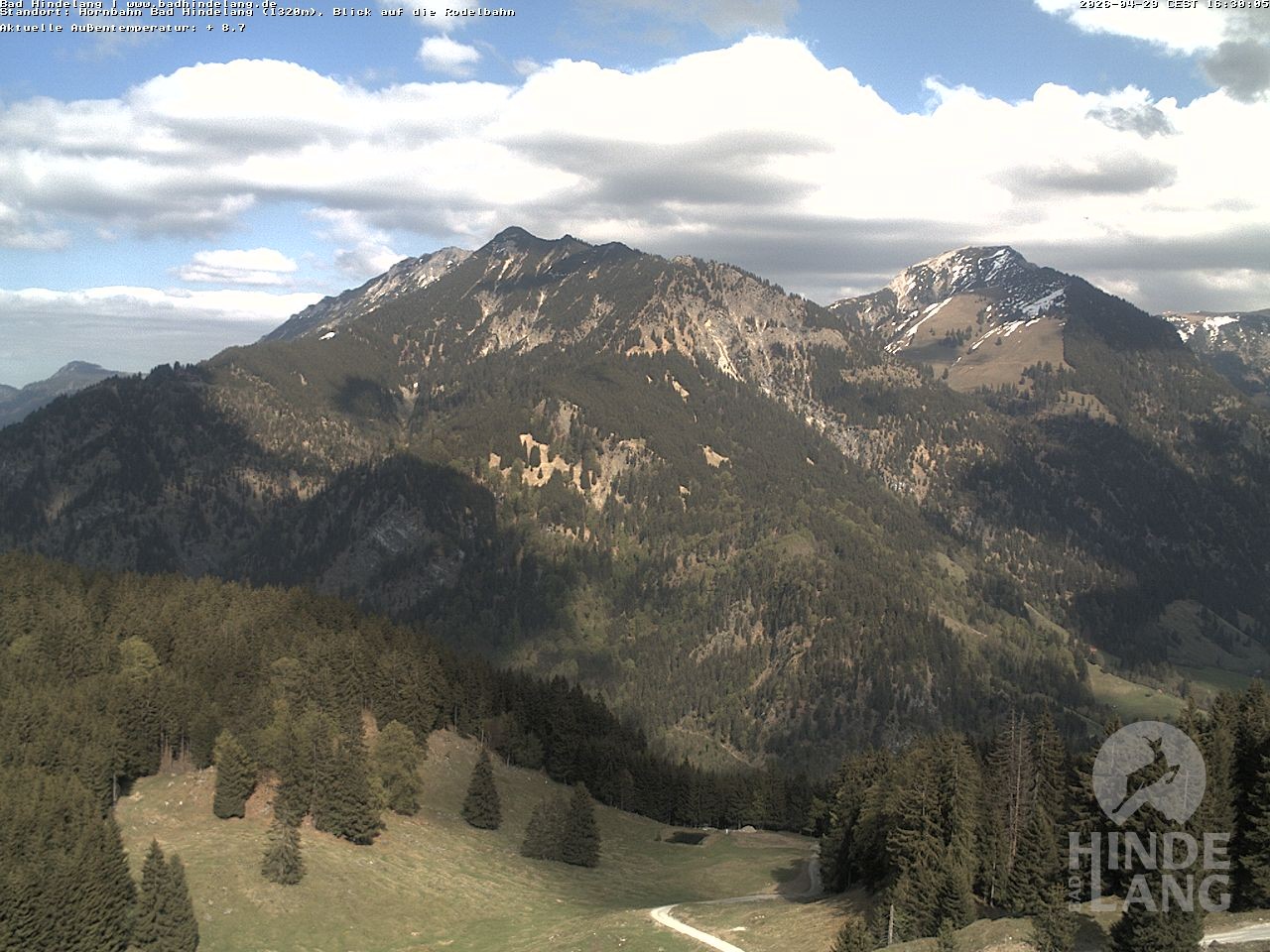 Archiv Foto Webcam Blick auf Hornalp