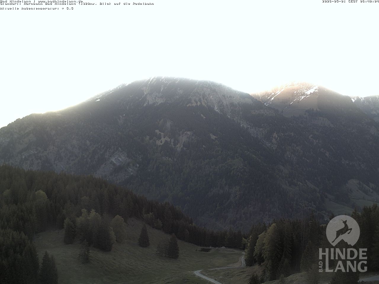 Archiv Foto Webcam Blick auf Hornalp