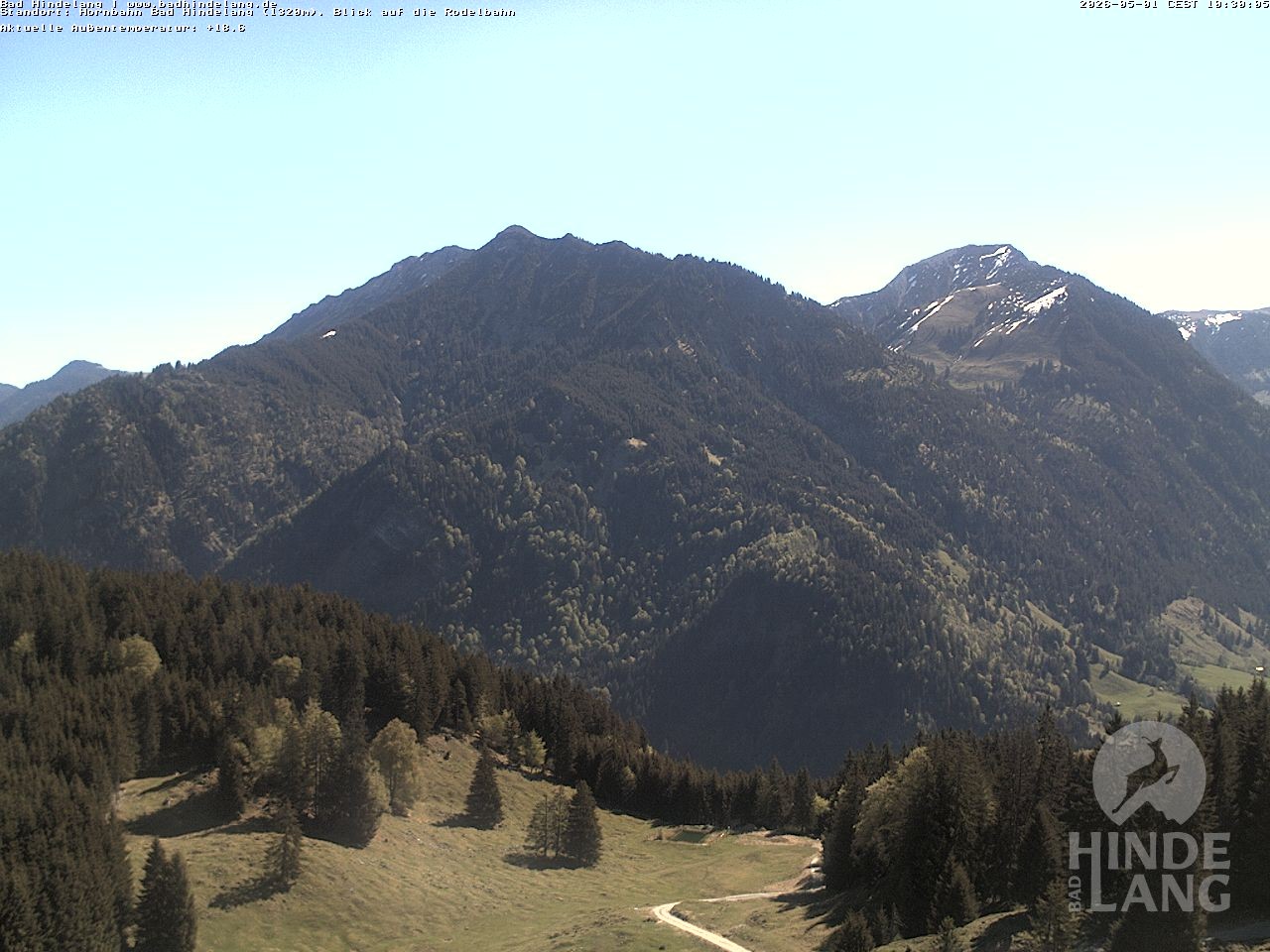 Archiv Foto Webcam Blick auf Hornalp