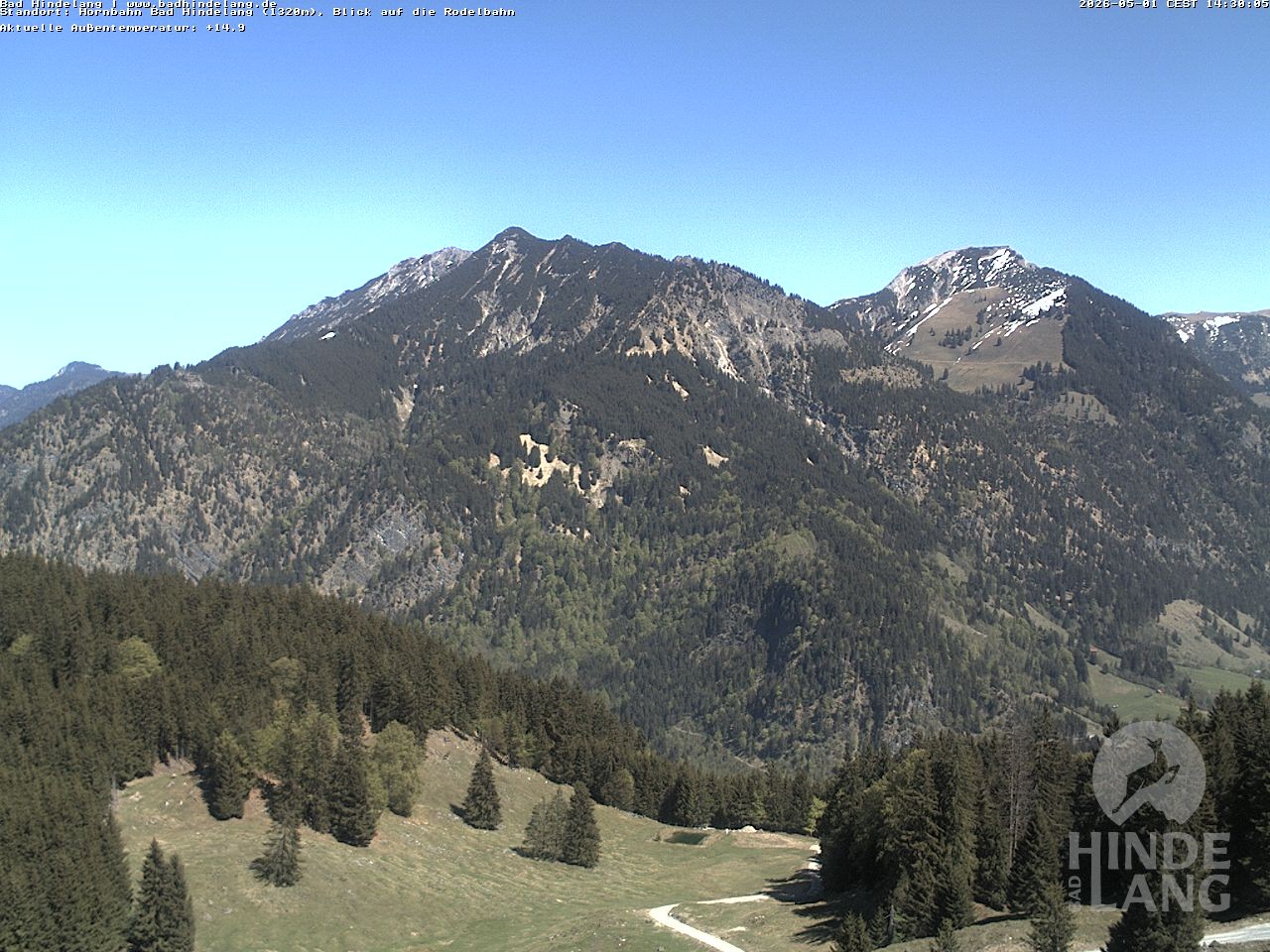 Archiv Foto Webcam Blick auf Hornalp