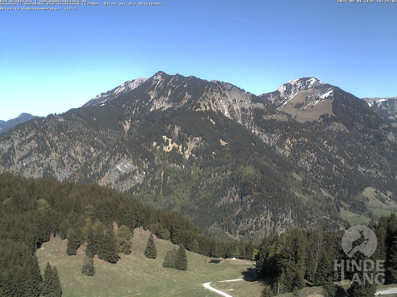 Archiv Foto Webcam Blick auf Hornalp