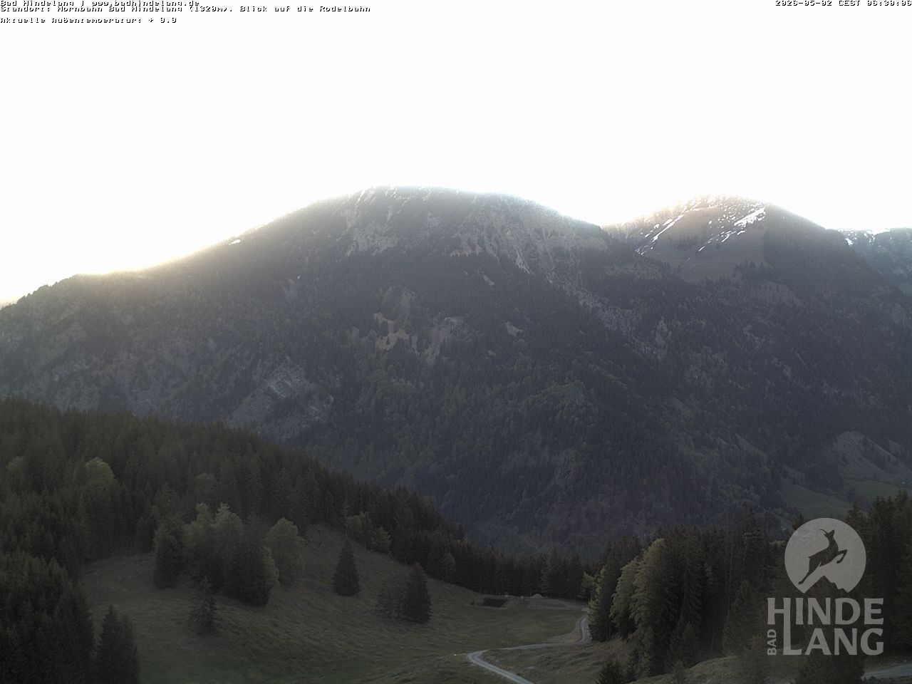 Archived image Webcam Bergstation Hahnenbahn Hindelang