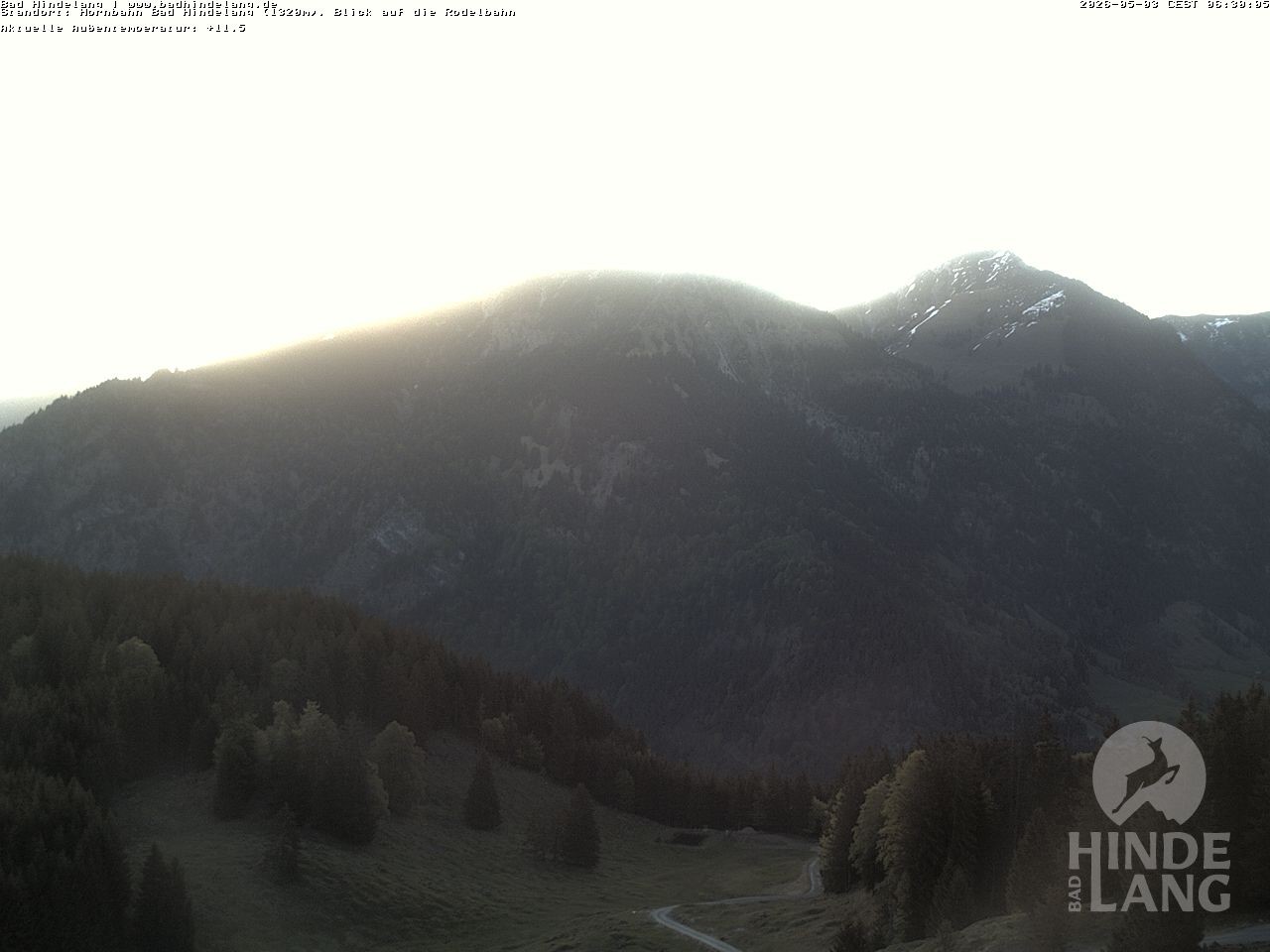 Archiv Foto Webcam Blick auf Hornalp