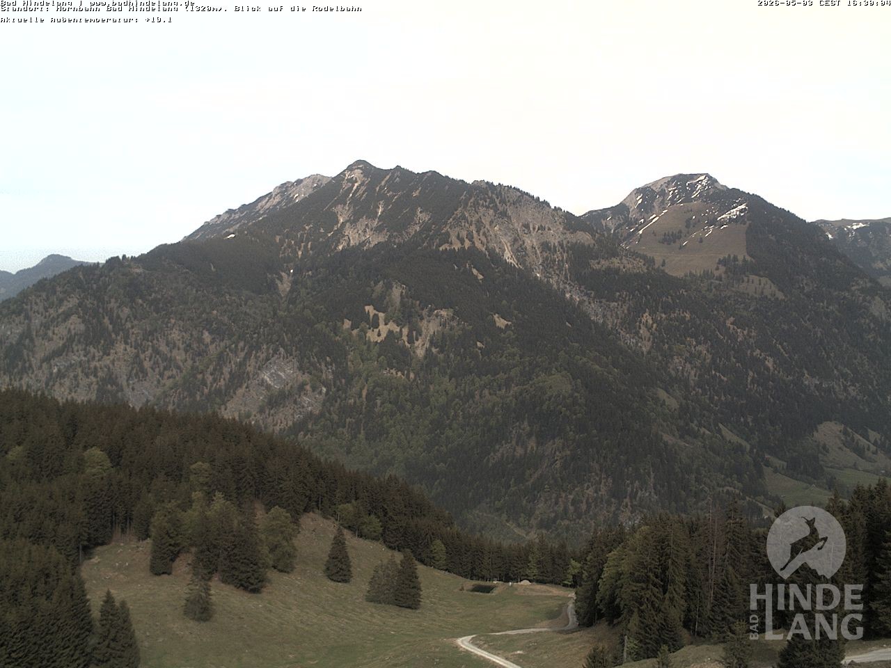 Archiv Foto Webcam Blick auf Hornalp