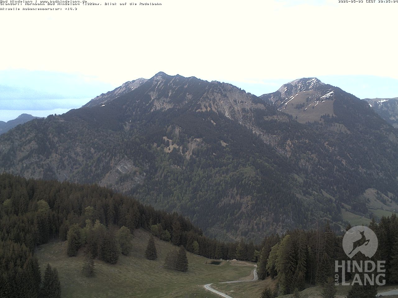 Archiv Foto Webcam Blick auf Hornalp