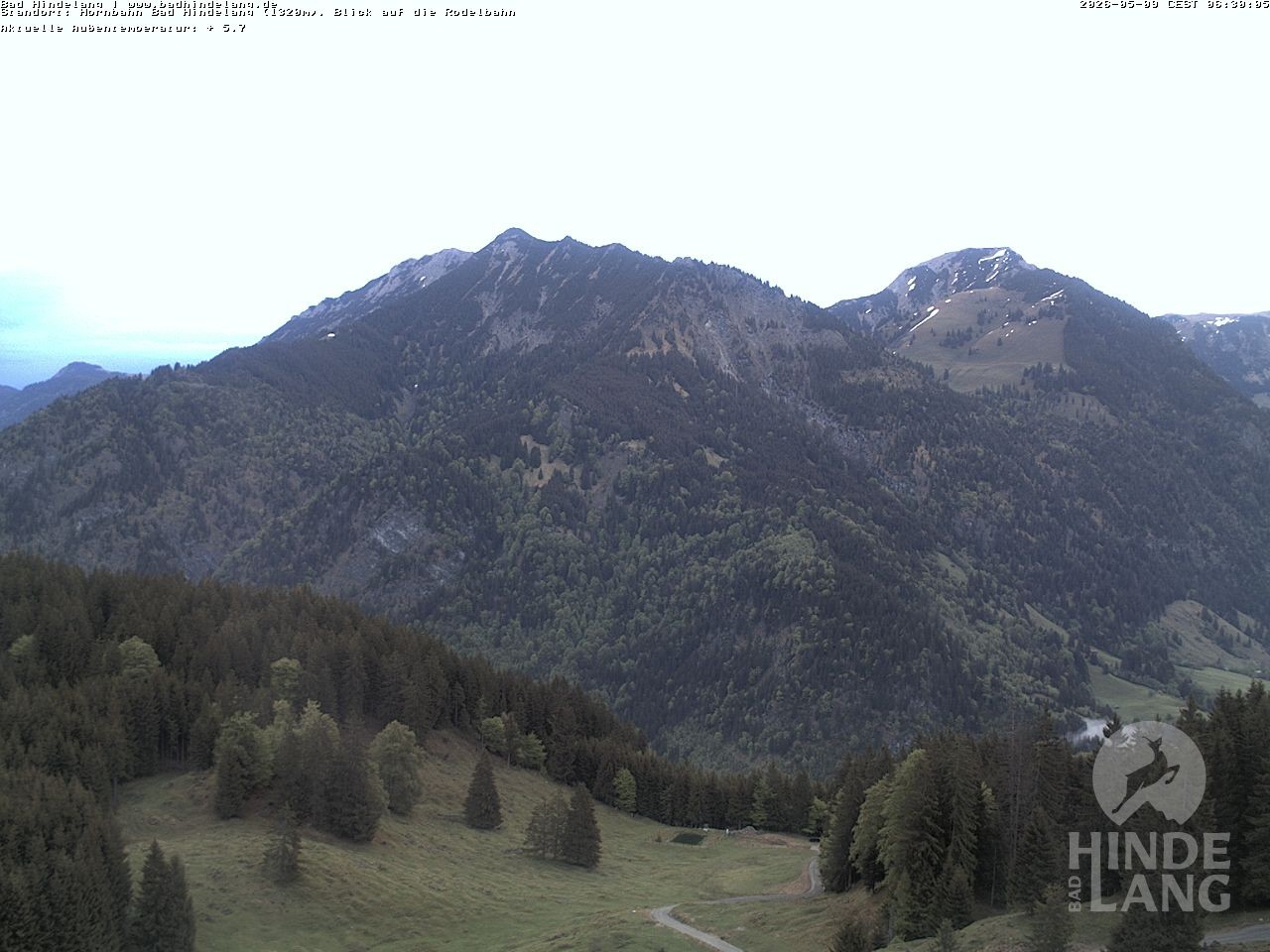 Archiv Foto Webcam Blick auf Hornalp