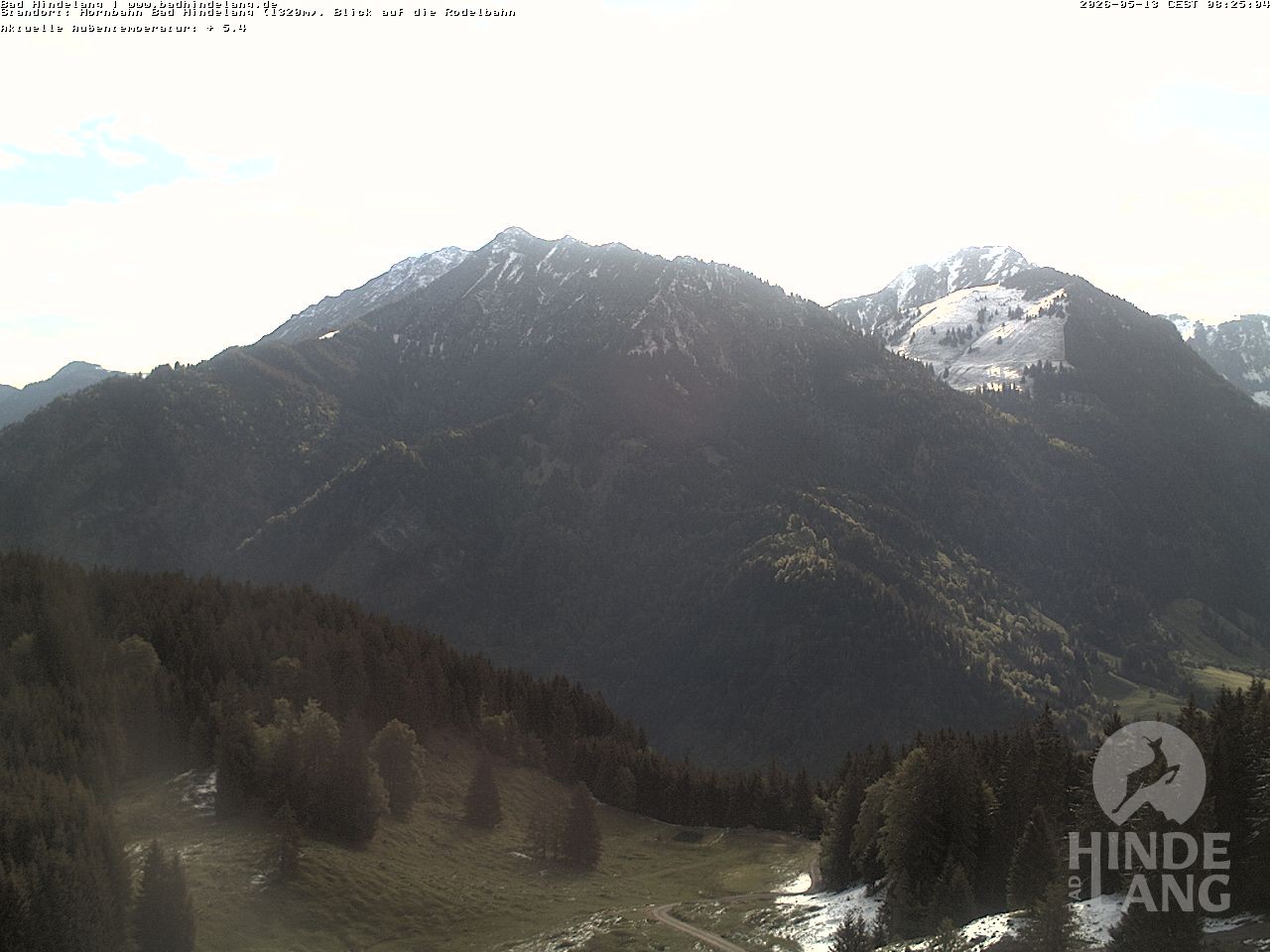 Archiv Foto Webcam Blick auf Hornalp