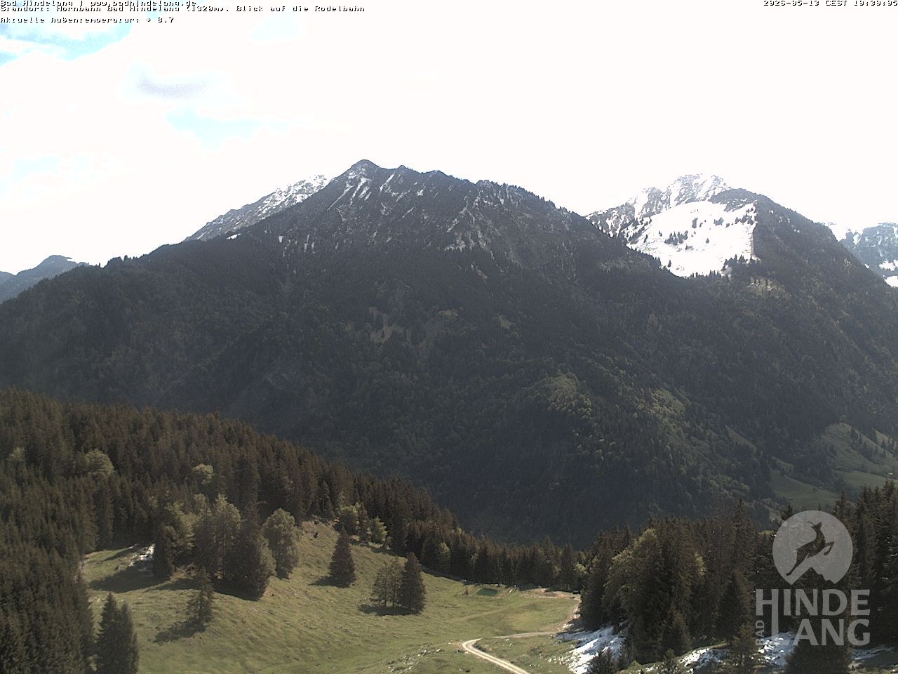 Archiv Foto Webcam Blick auf Hornalp