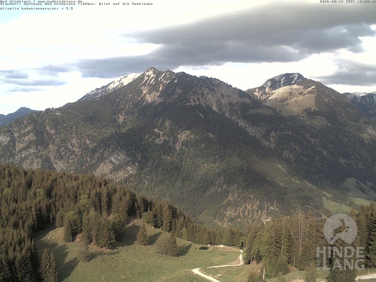 Archiv Foto Webcam Blick auf Hornalp