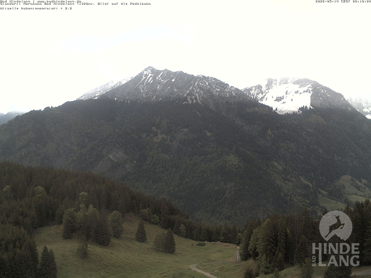 Archiv Foto Webcam Blick auf Hornalp