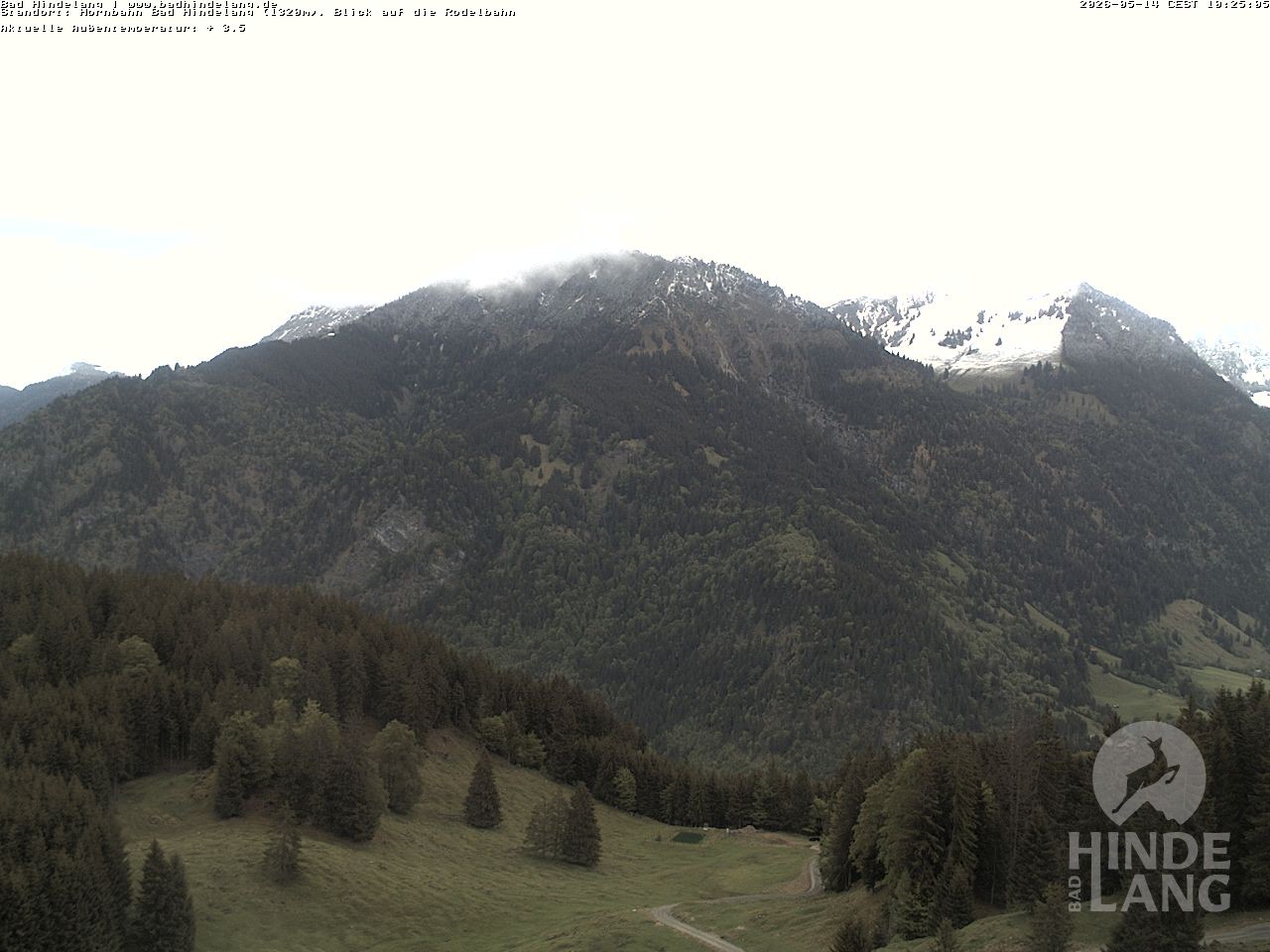 Archiv Foto Webcam Blick auf Hornalp