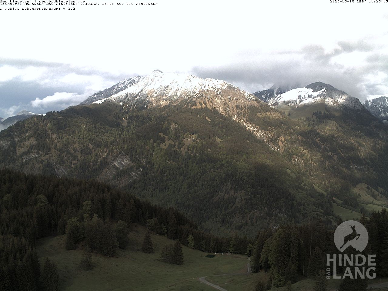Archiv Foto Webcam Blick auf Hornalp