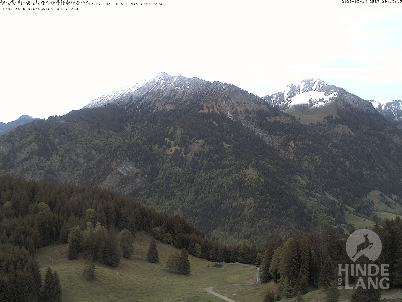 Archiv Foto Webcam Blick auf Hornalp