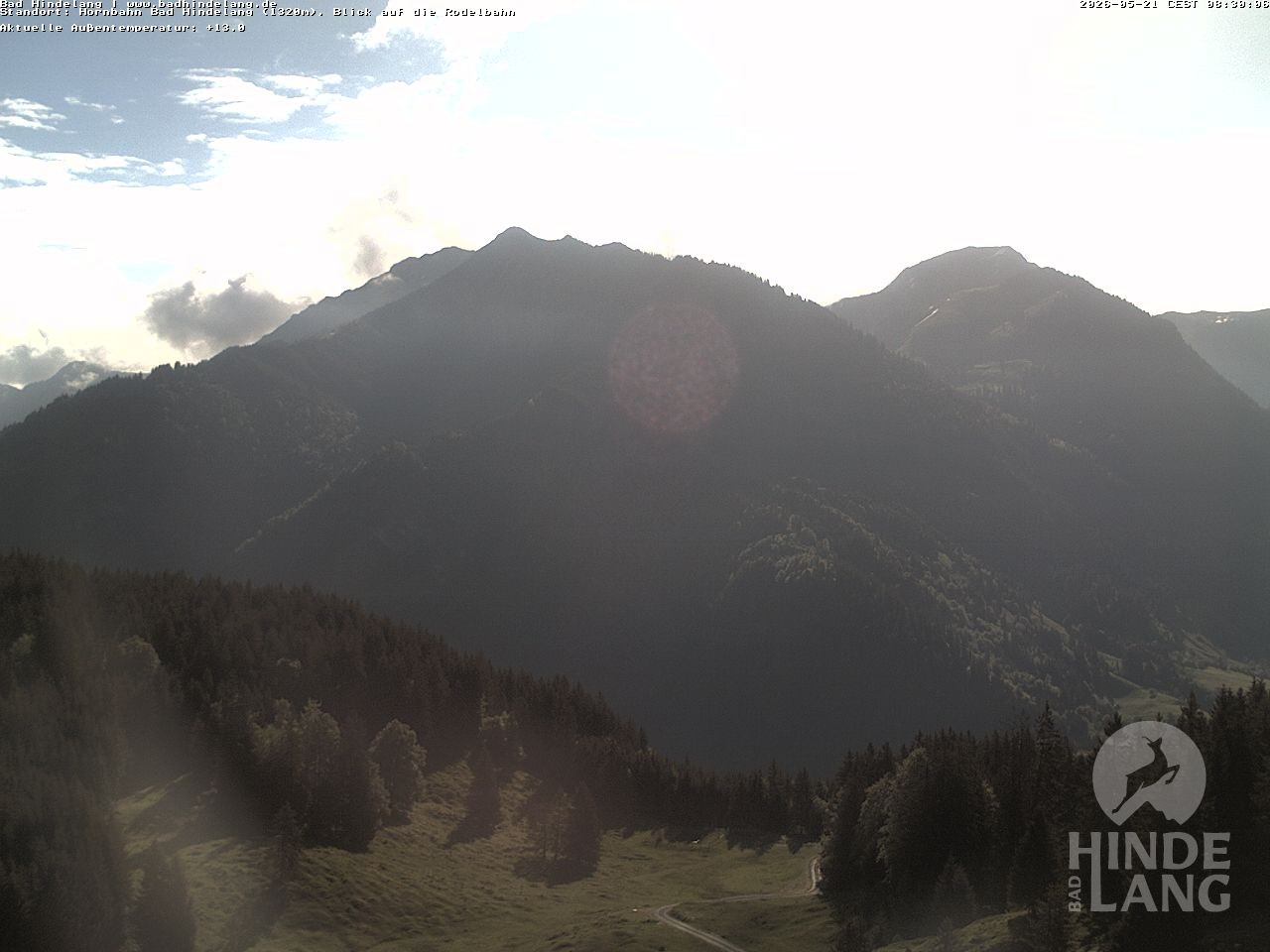 Archived image Webcam Bergstation Hahnenbahn Hindelang