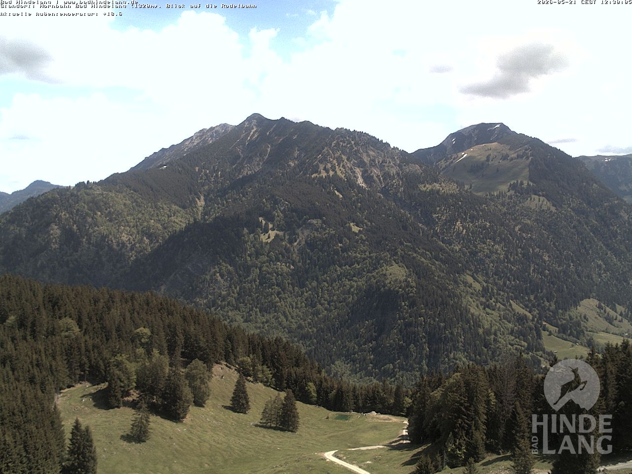 Archived image Webcam Bergstation Hahnenbahn Hindelang