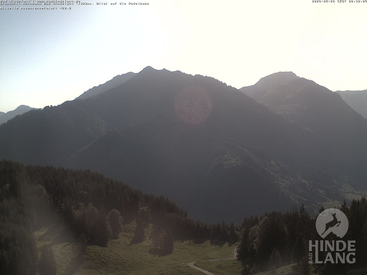 Archived image Webcam Bergstation Hahnenbahn Hindelang