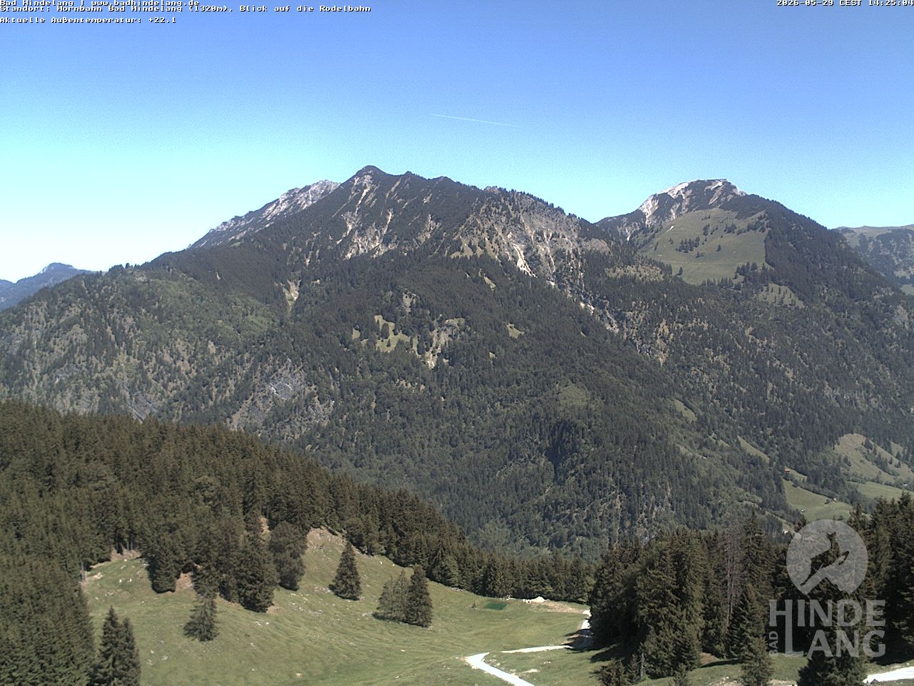 Archiv Foto Webcam Blick auf Hornalp