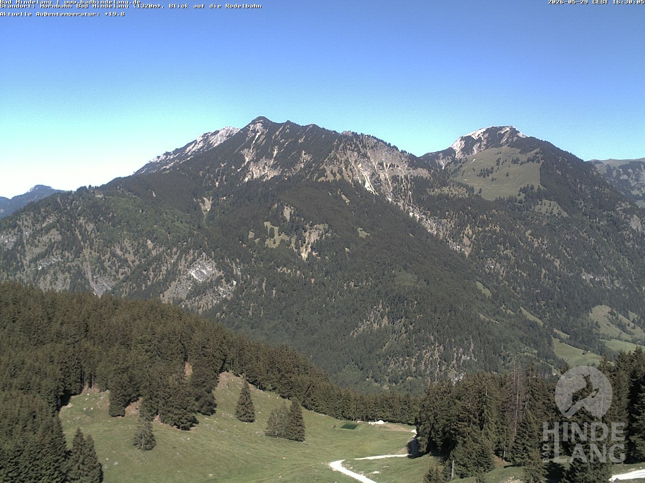 Archiv Foto Webcam Blick auf Hornalp