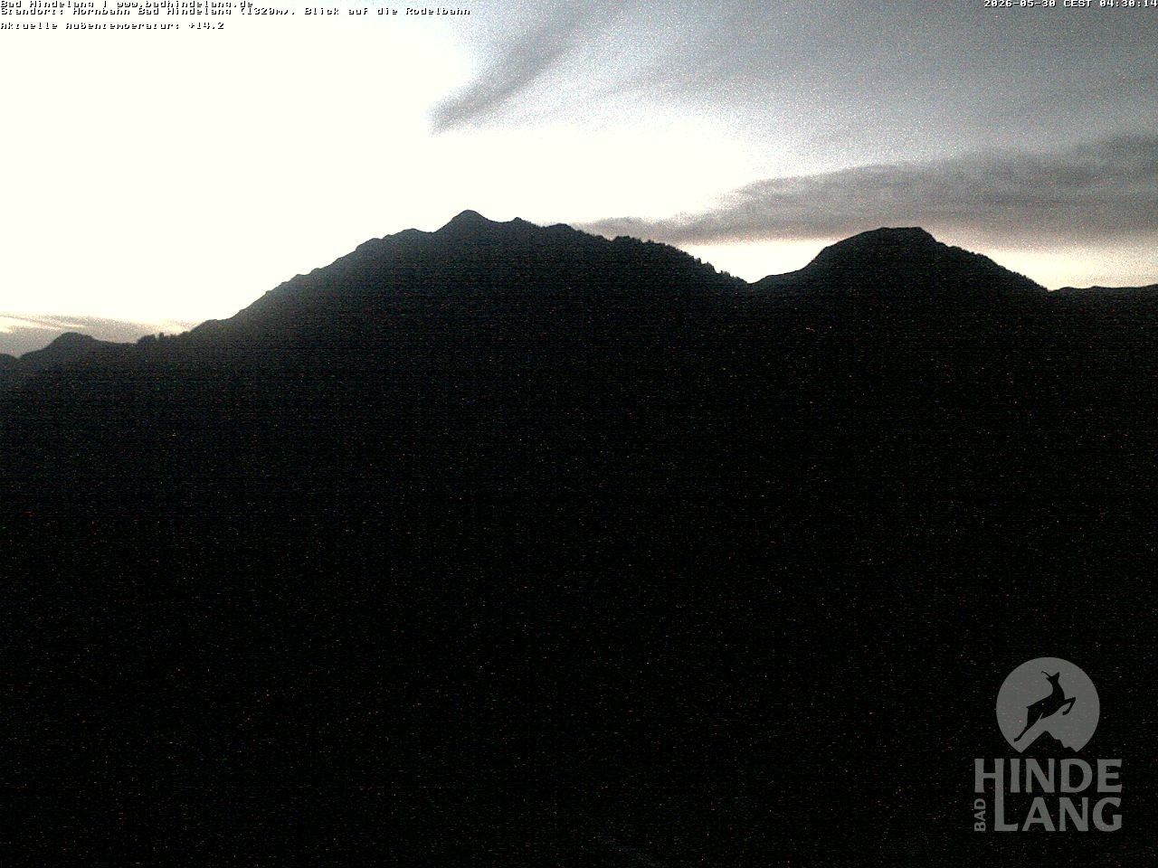 Archived image Webcam Bergstation Hahnenbahn Hindelang