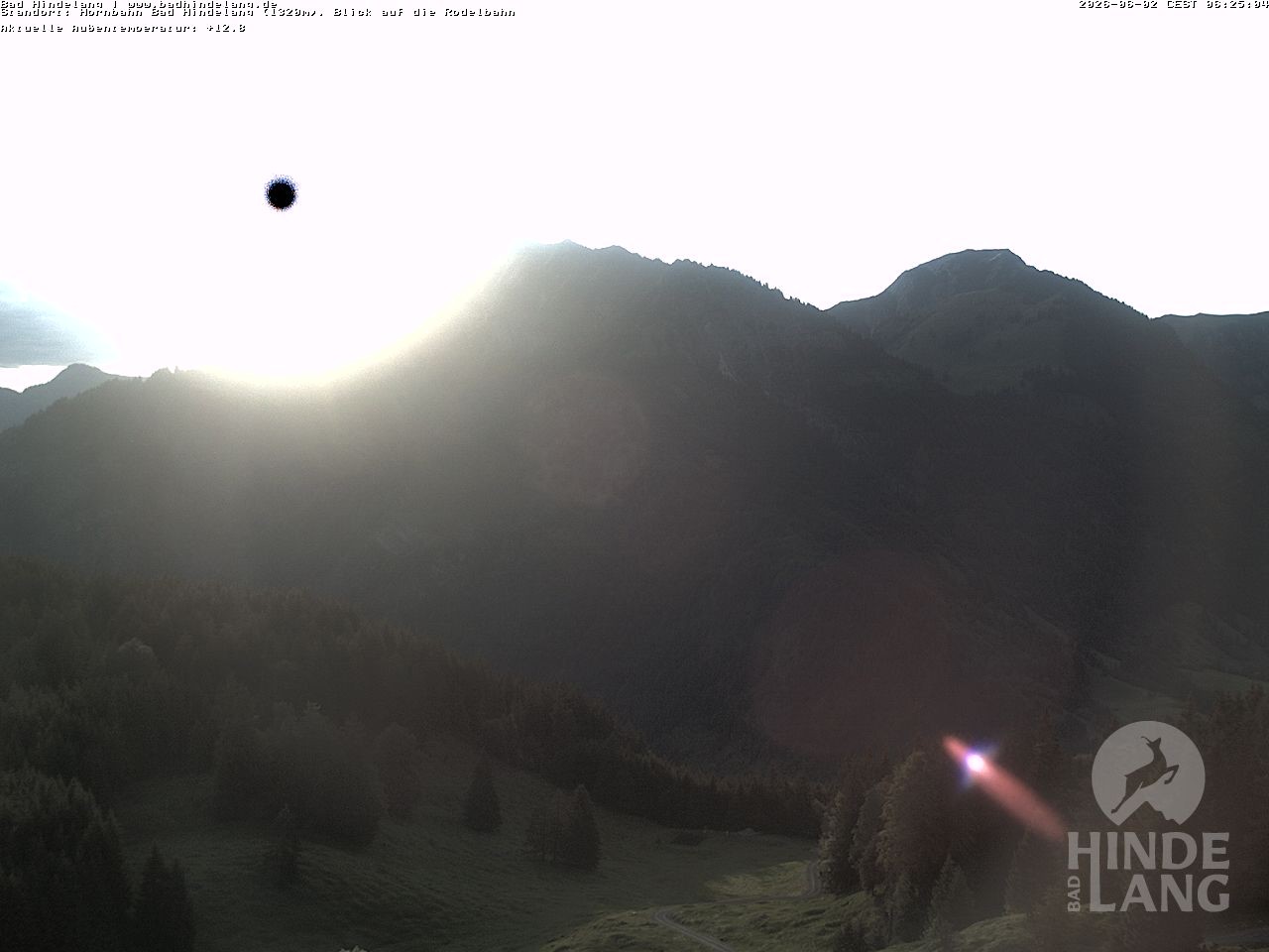 Archiv Foto Webcam Blick auf Hornalp