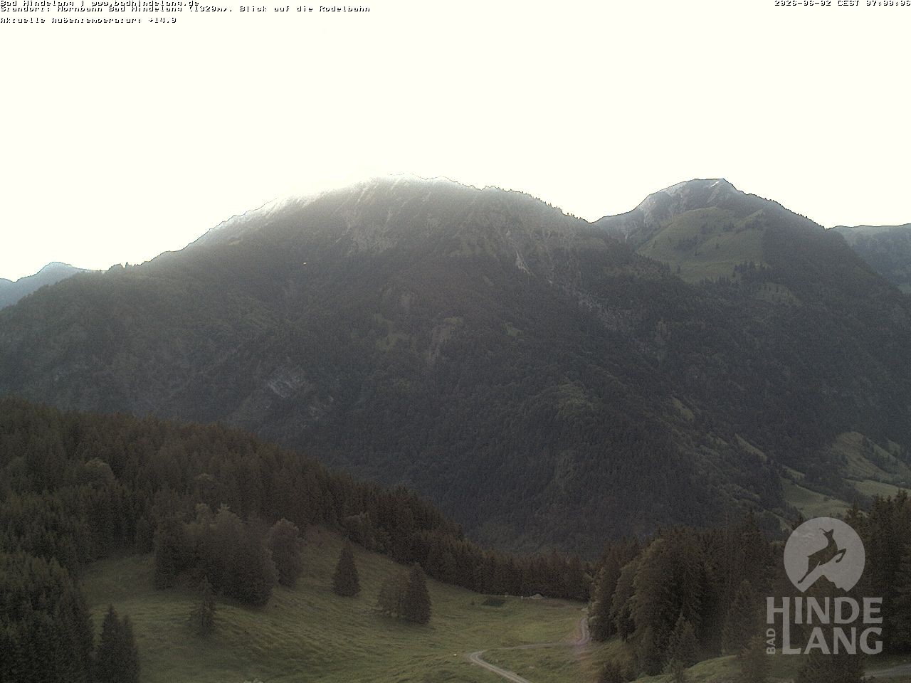 Archiv Foto Webcam Blick auf Hornalp