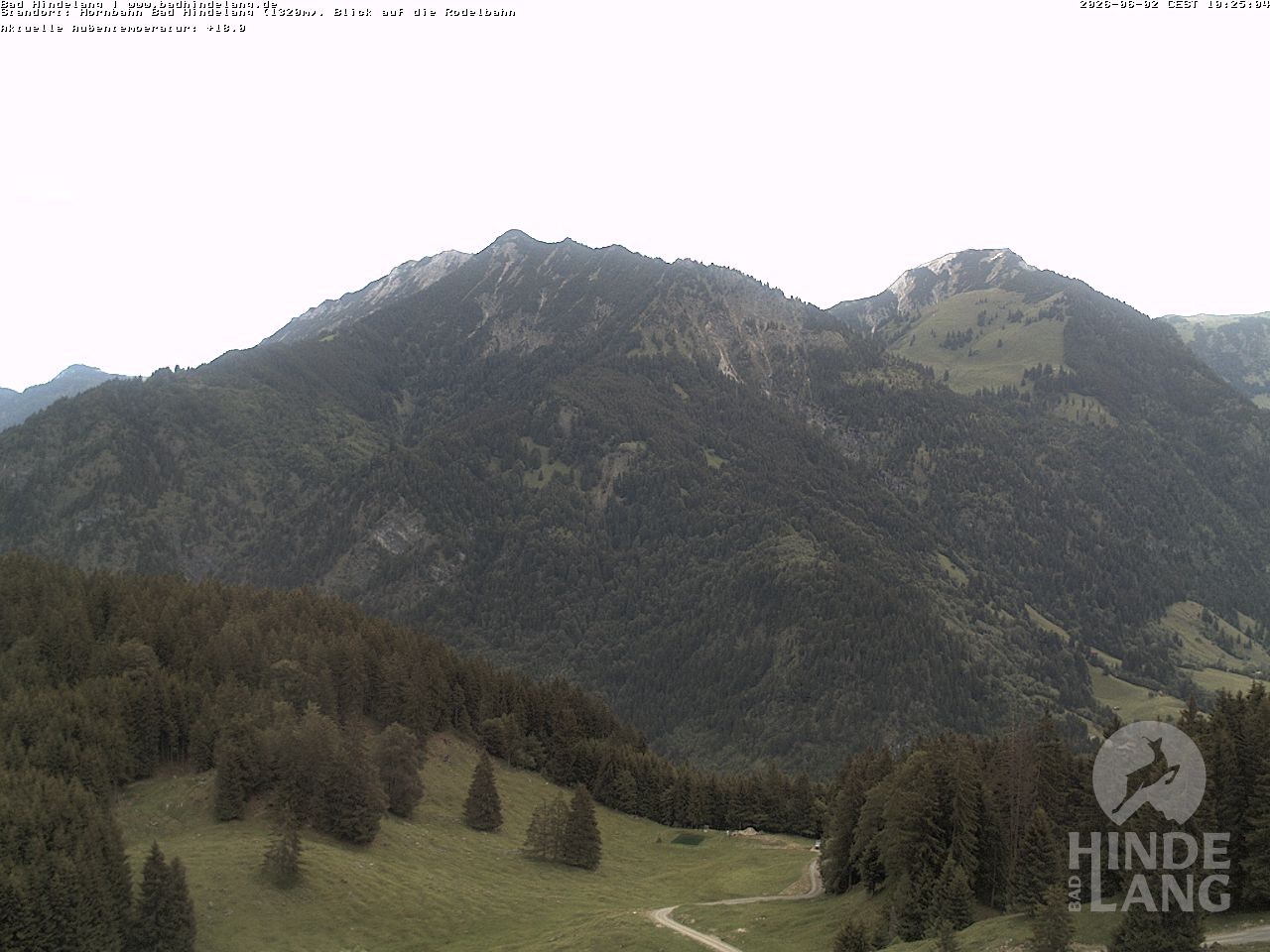 Archiv Foto Webcam Blick auf Hornalp