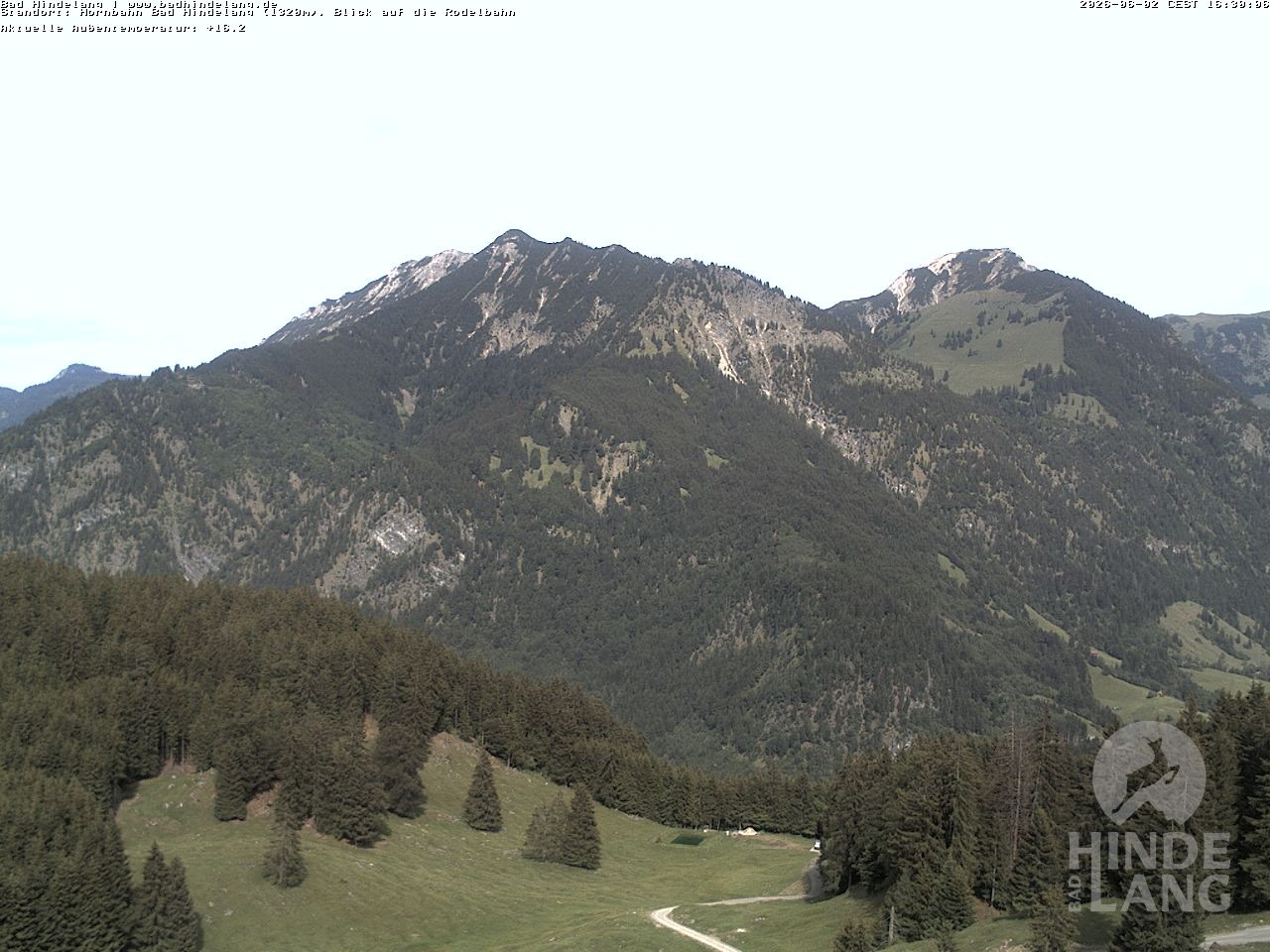 Archiv Foto Webcam Blick auf Hornalp