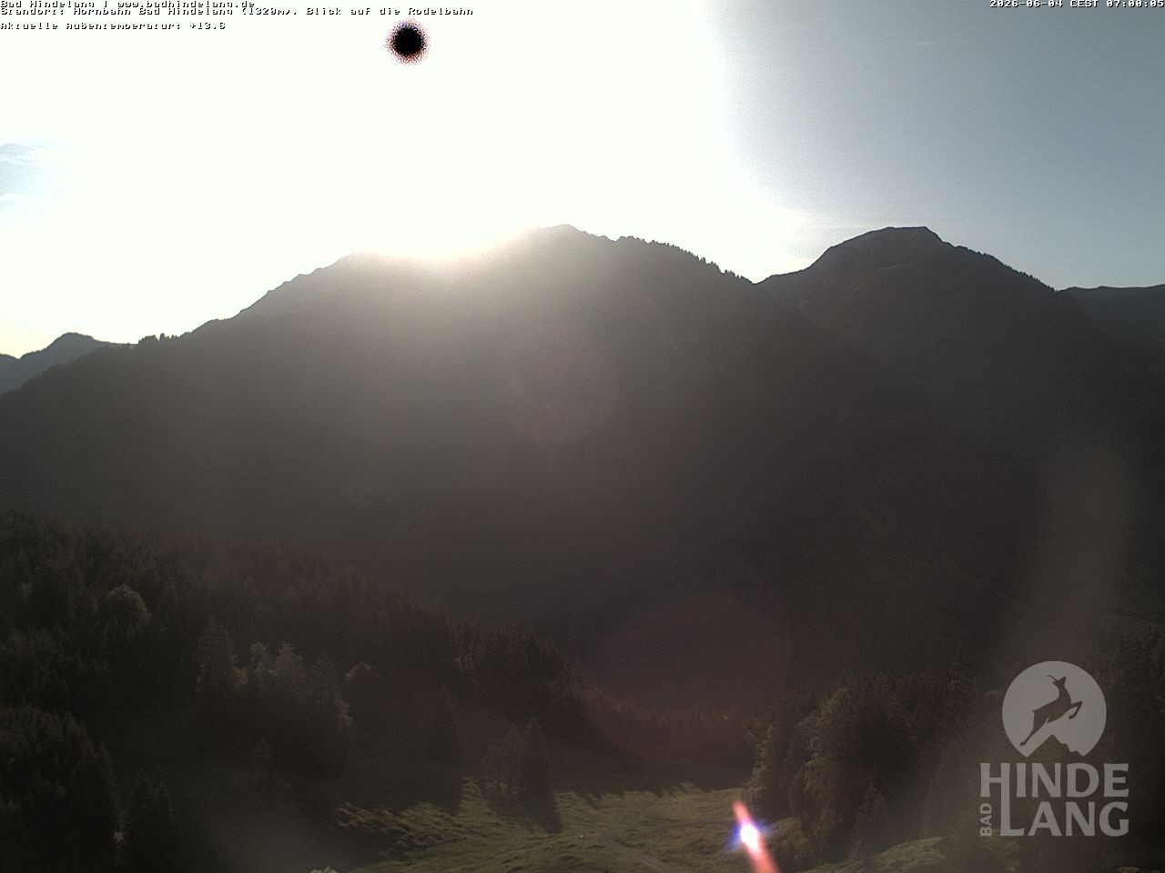 Archiv Foto Webcam Blick auf Hornalp