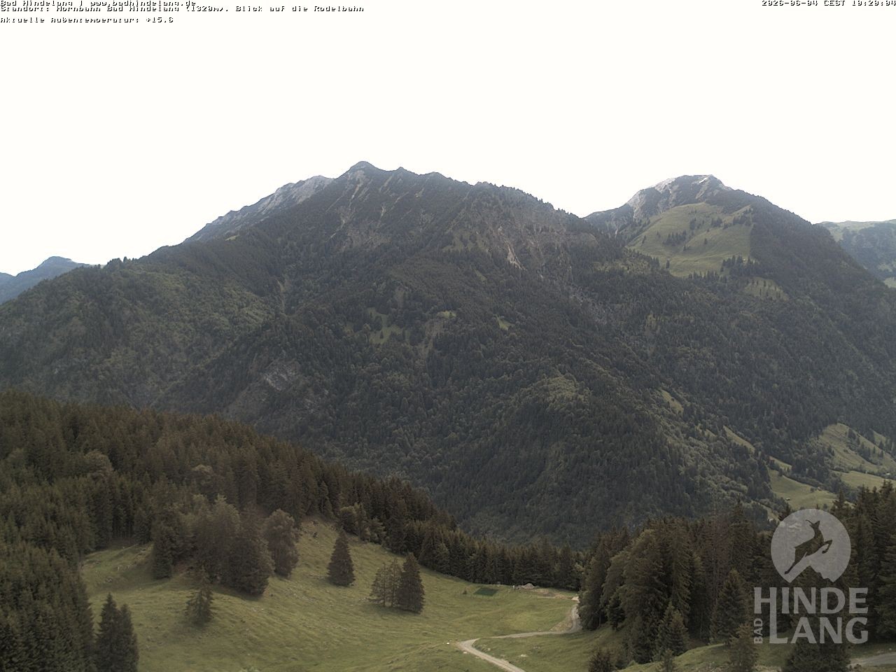 Archiv Foto Webcam Blick auf Hornalp