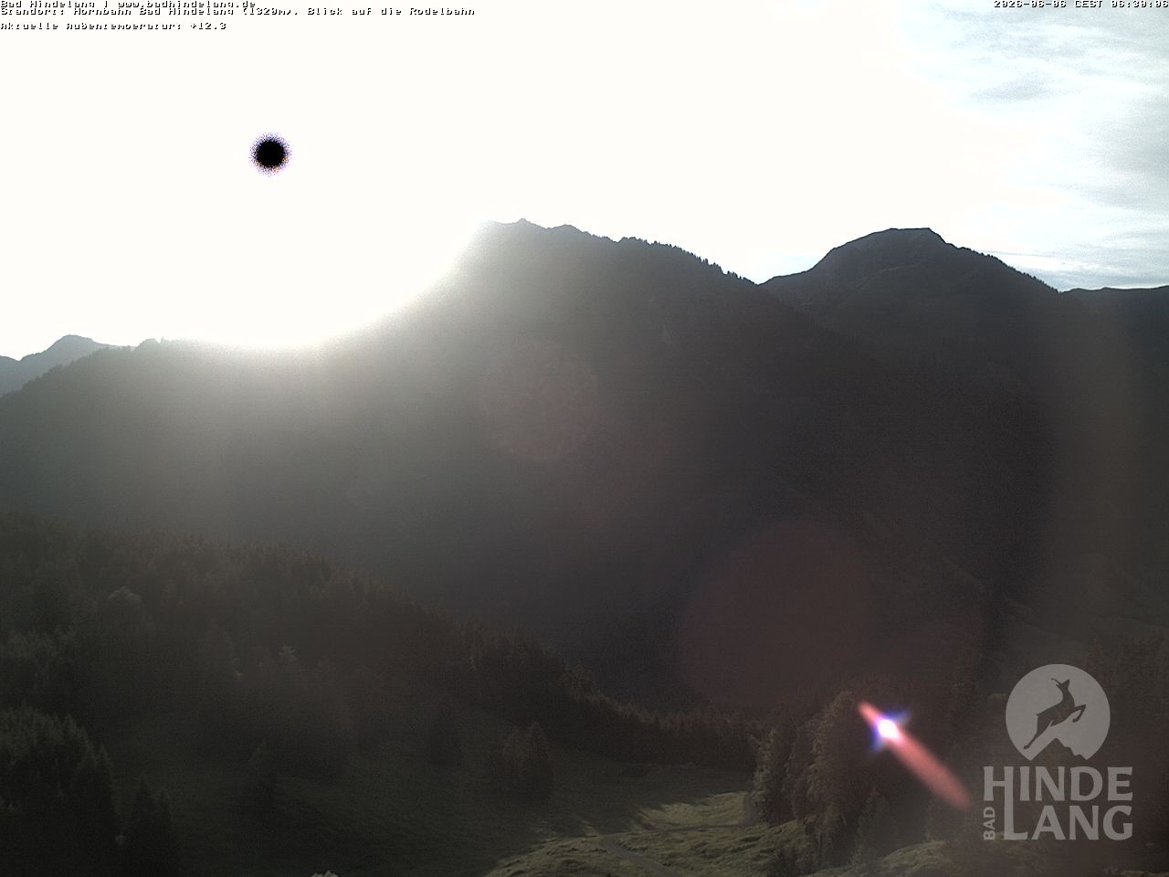 Archiv Foto Webcam Blick auf Hornalp