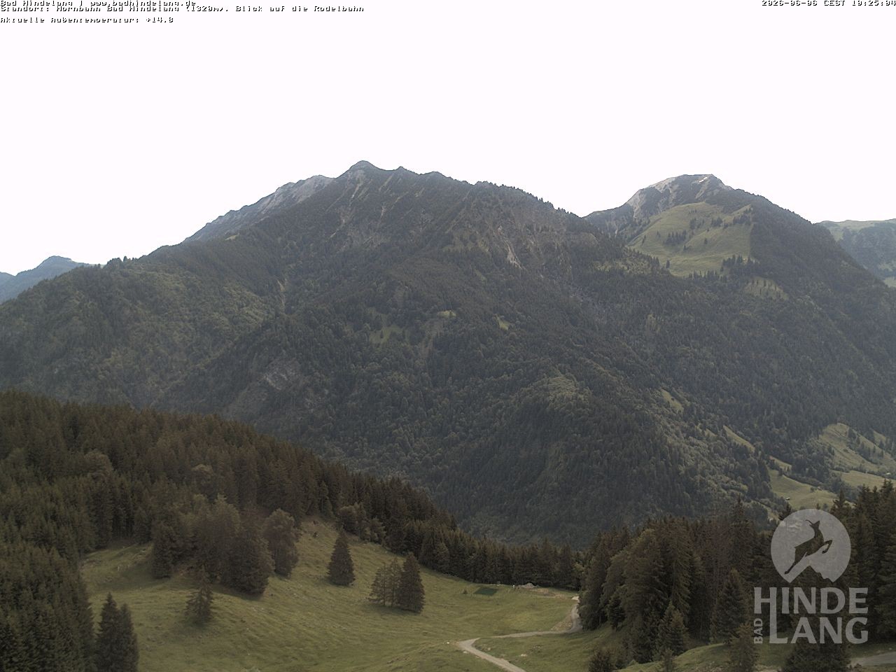 Archiv Foto Webcam Blick auf Hornalp