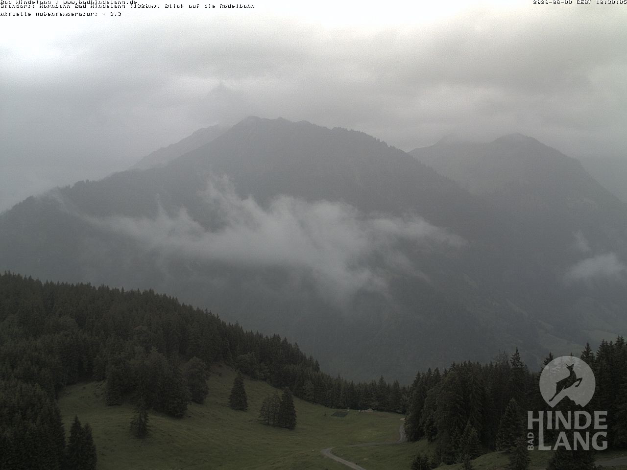 Archiv Foto Webcam Blick auf Hornalp