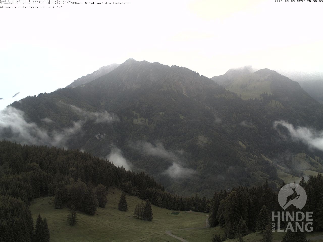 Archiv Foto Webcam Blick auf Hornalp