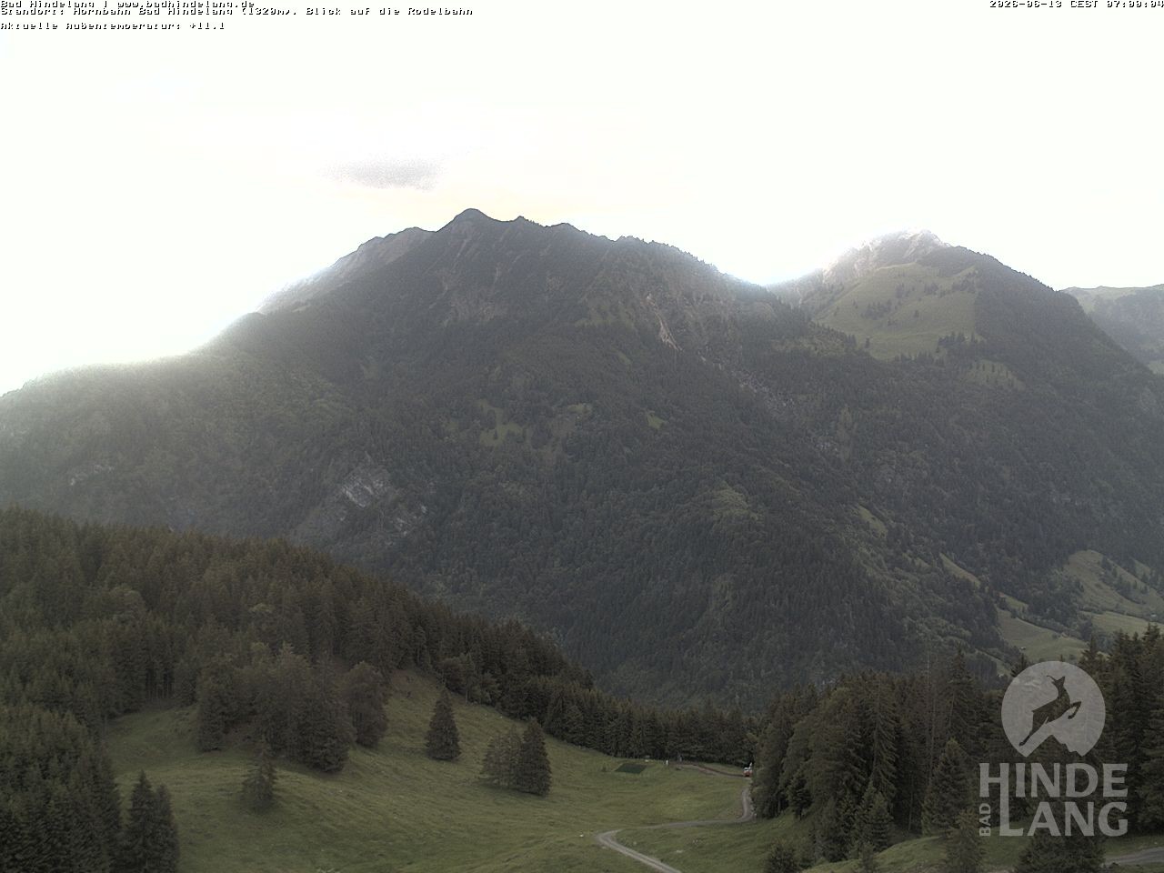 Archiv Foto Webcam Blick auf Hornalp