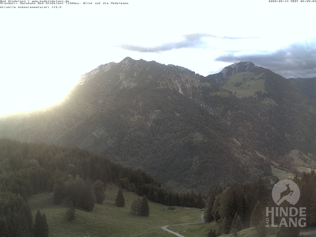 Archiv Foto Webcam Blick auf Hornalp