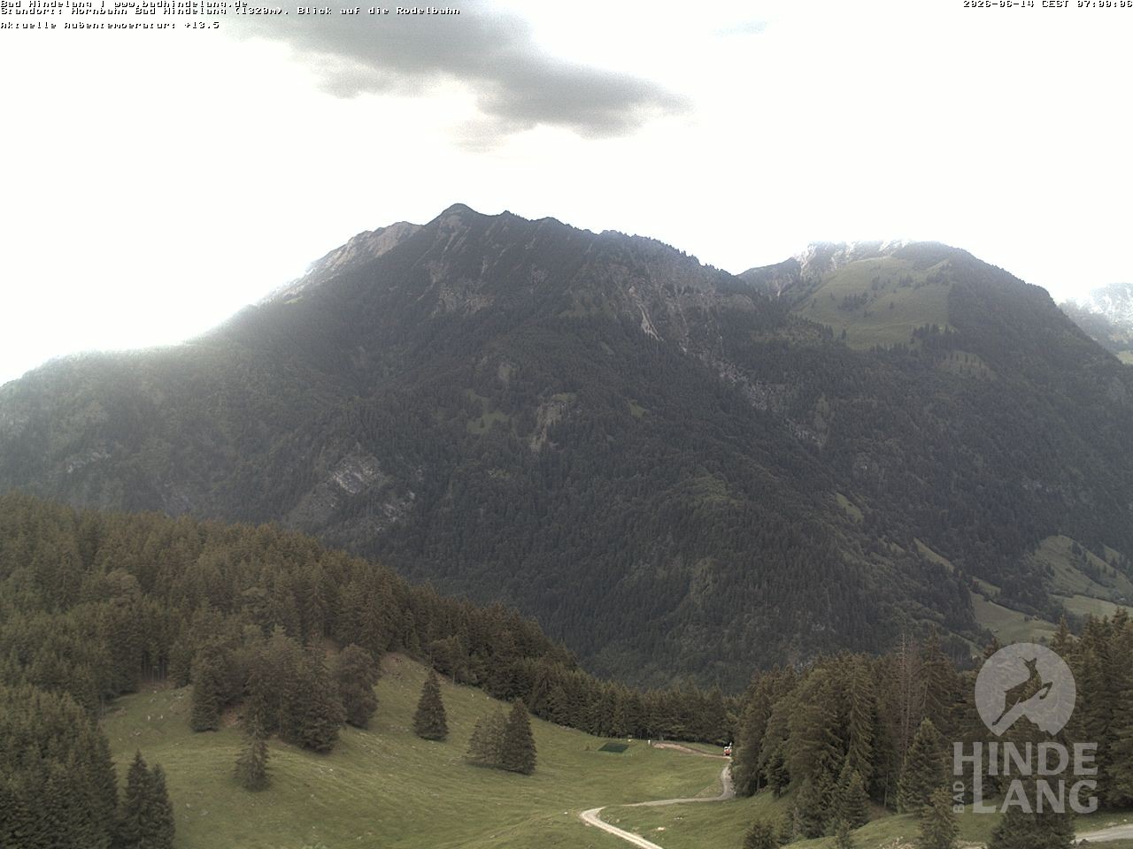 Archiv Foto Webcam Blick auf Hornalp