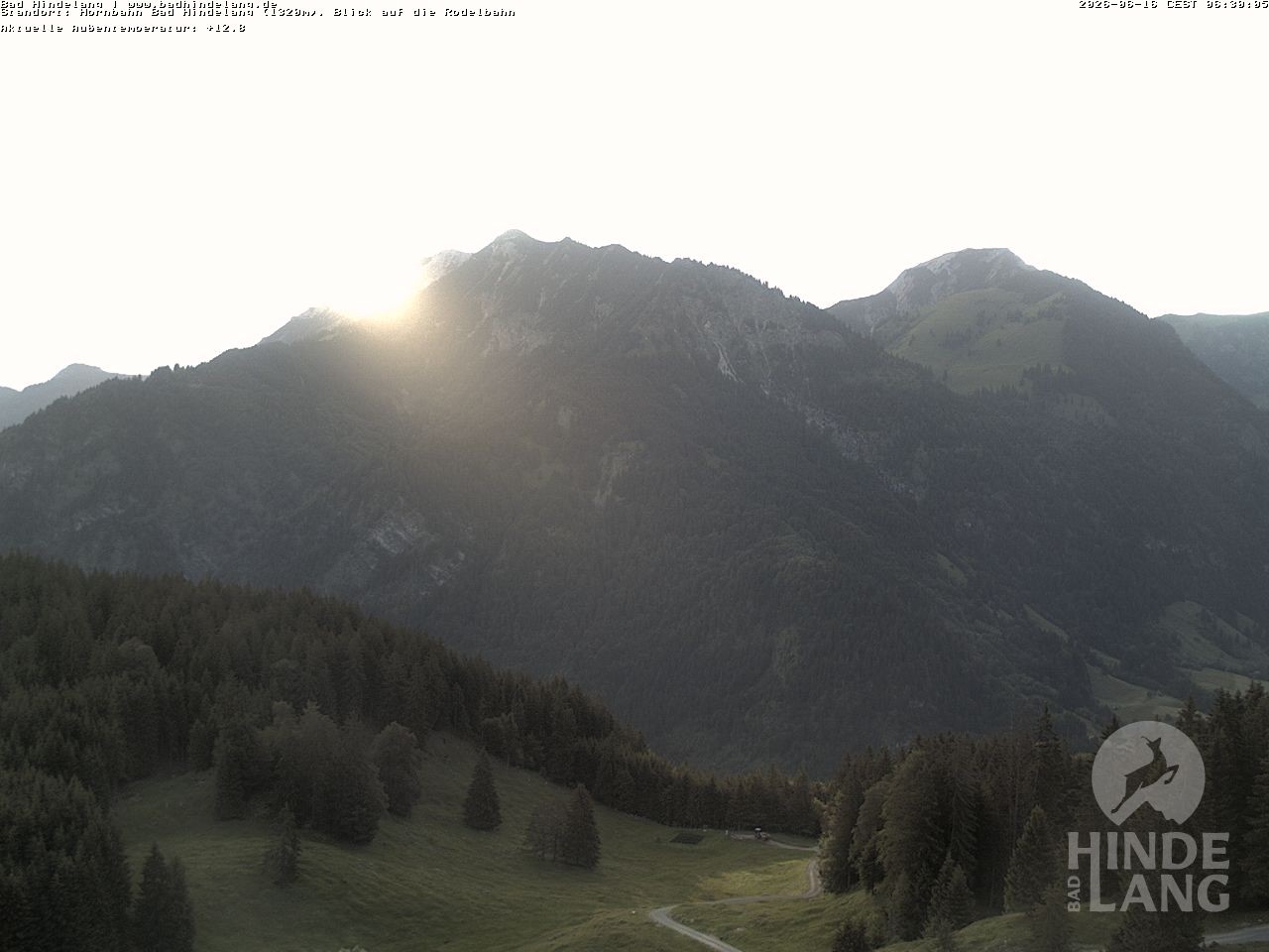 Archiv Foto Webcam Blick auf Hornalp