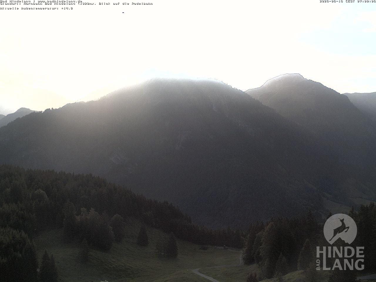 Archiv Foto Webcam Blick auf Hornalp
