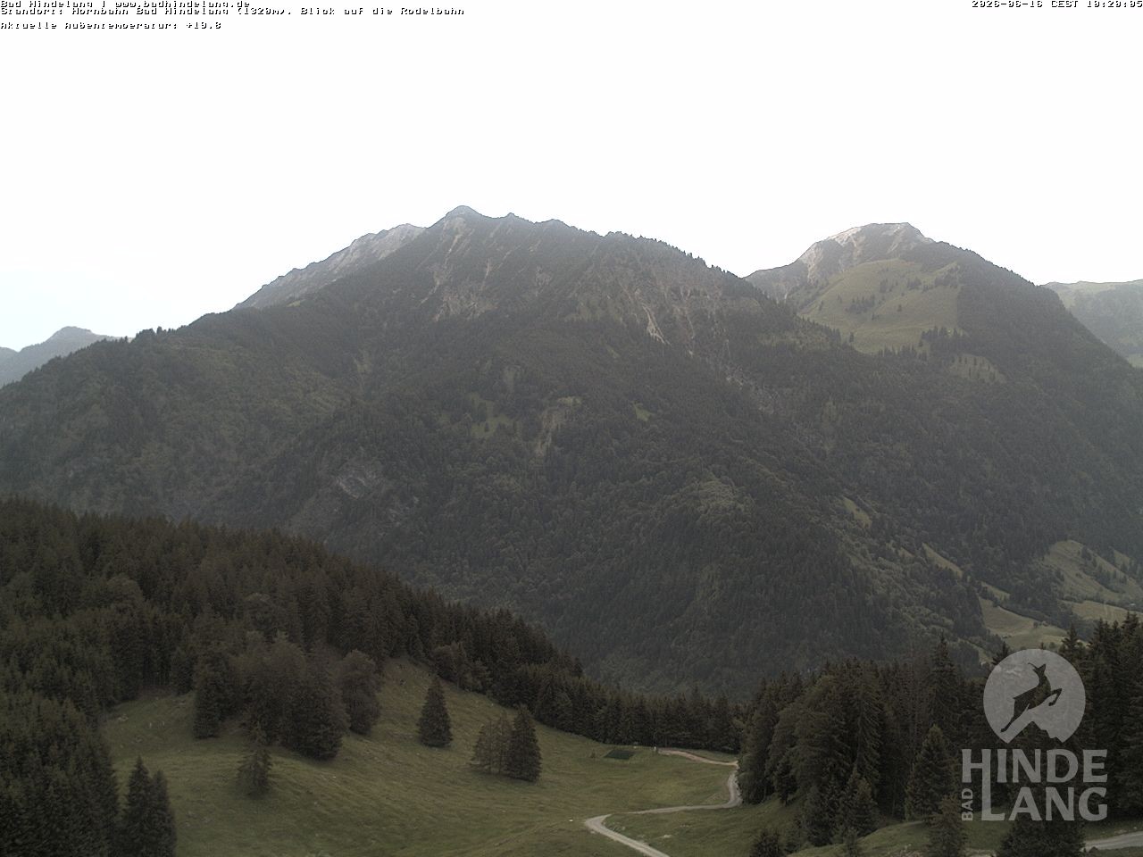 Archiv Foto Webcam Blick auf Hornalp