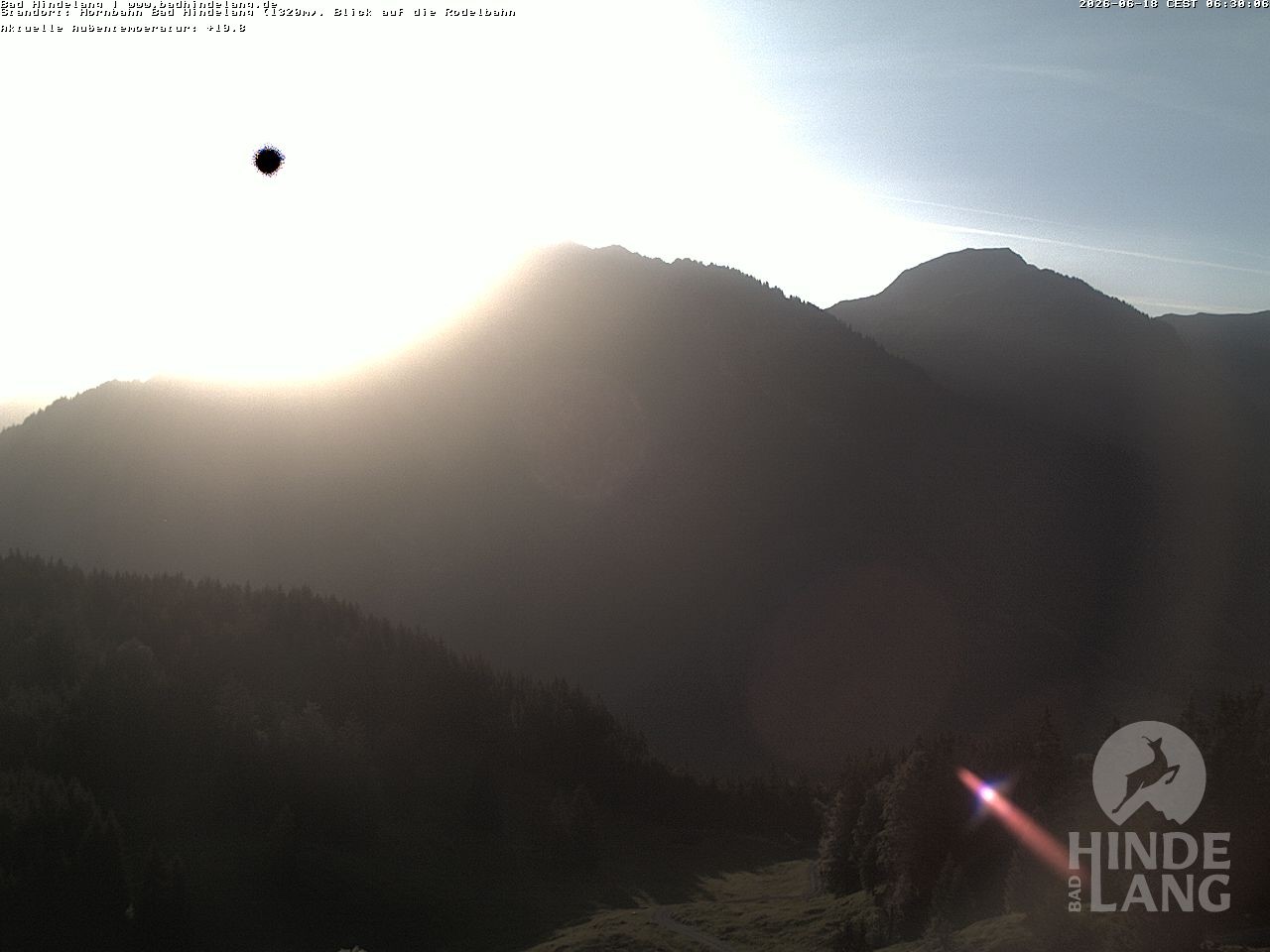 Archiv Foto Webcam Blick auf Hornalp