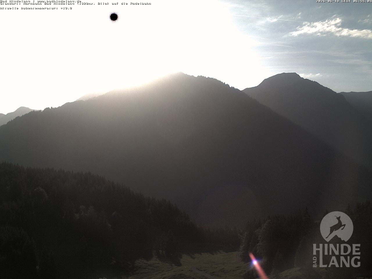 Archiv Foto Webcam Blick auf Hornalp
