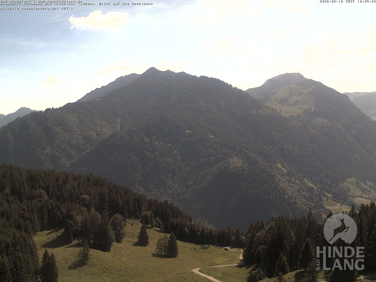 Archiv Foto Webcam Blick auf Hornalp
