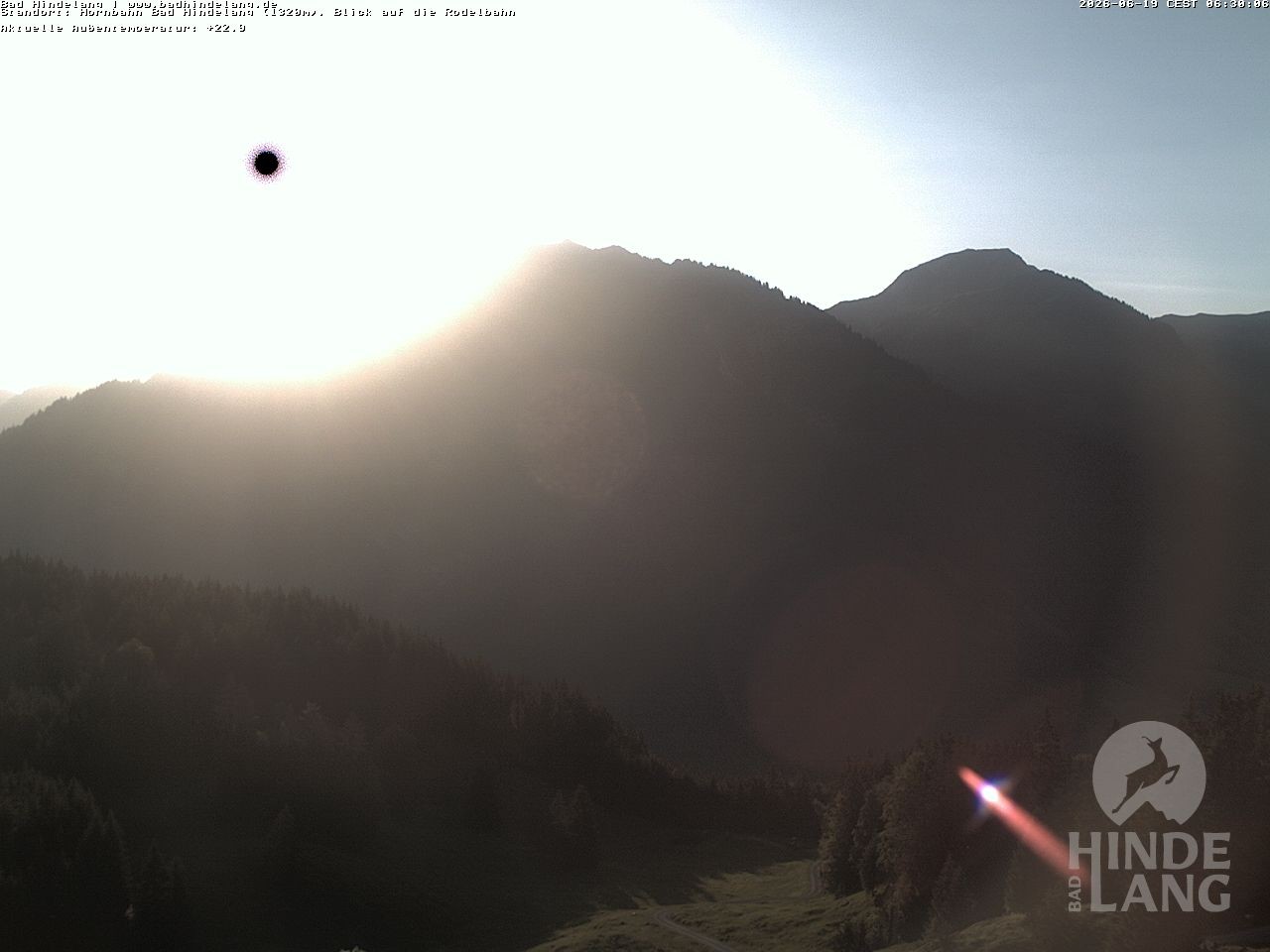 Archiv Foto Webcam Blick auf Hornalp