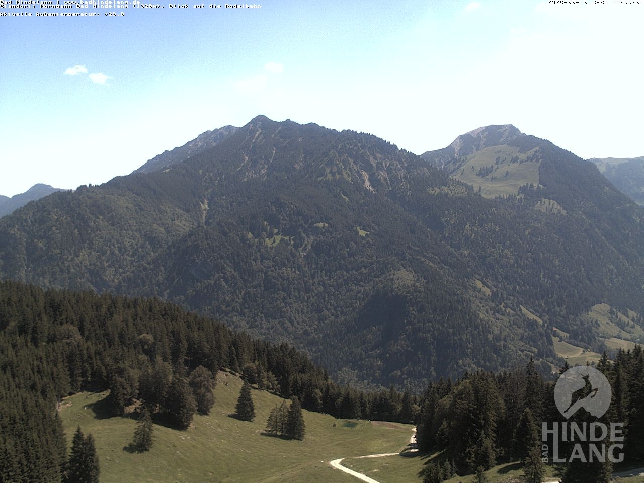 Archiv Foto Webcam Blick auf Hornalp